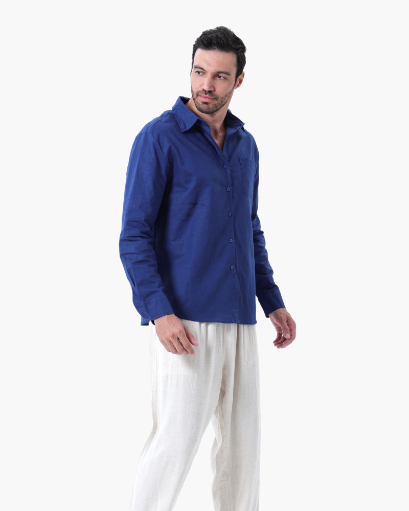 Thamestrade Linen Set Long Sleeve