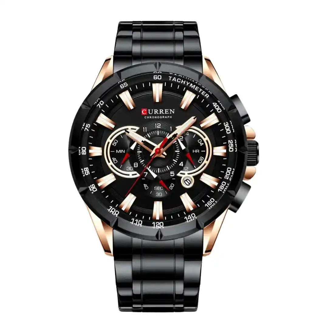 Elegant Stainless Steel Watch