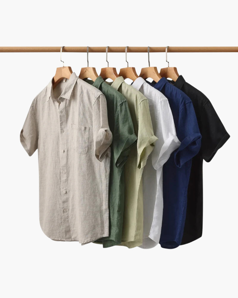 Cape Town – Linen Shirt (Short Sleeves)