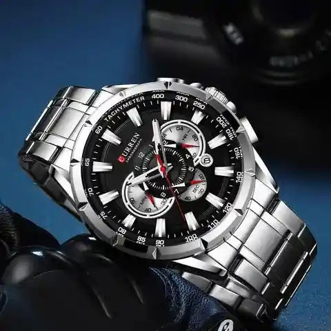 Elegant Stainless Steel Watch