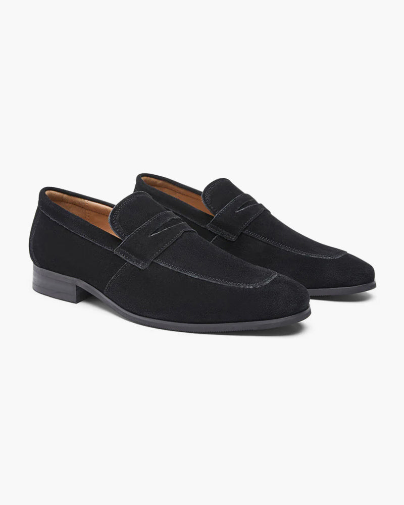 Thamestrade Suede Penny Loafers