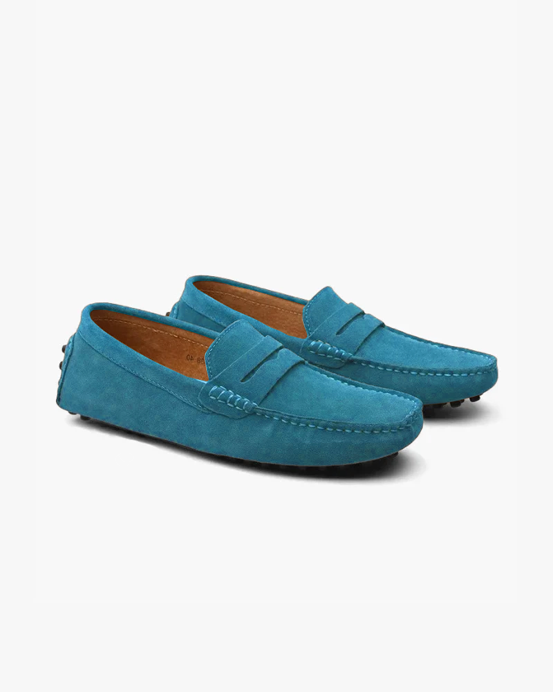 Thamestrade Suede Driver Moccasins