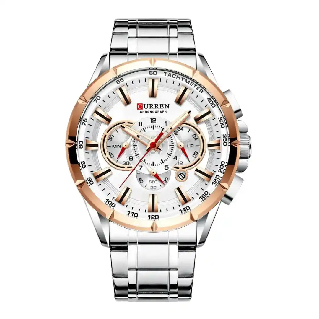 Elegant Stainless Steel Watch