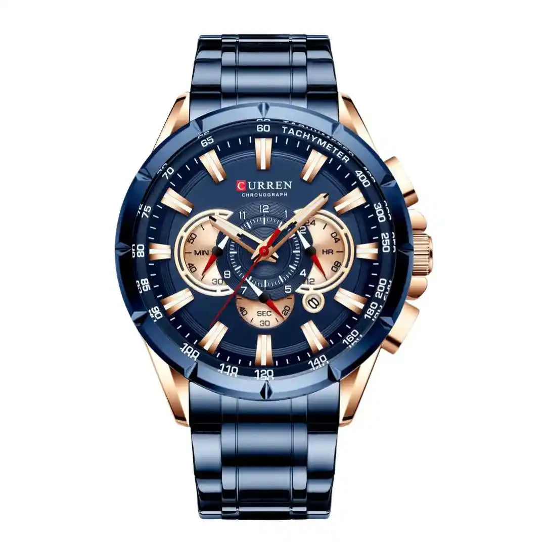 Elegant Stainless Steel Watch