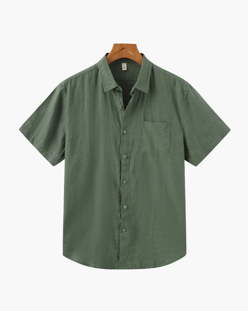 Cape Town – Linen Shirt (Short Sleeves)