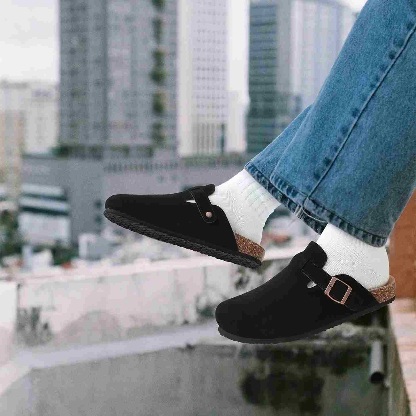 Valdam – Suede Orthopedic Clogs