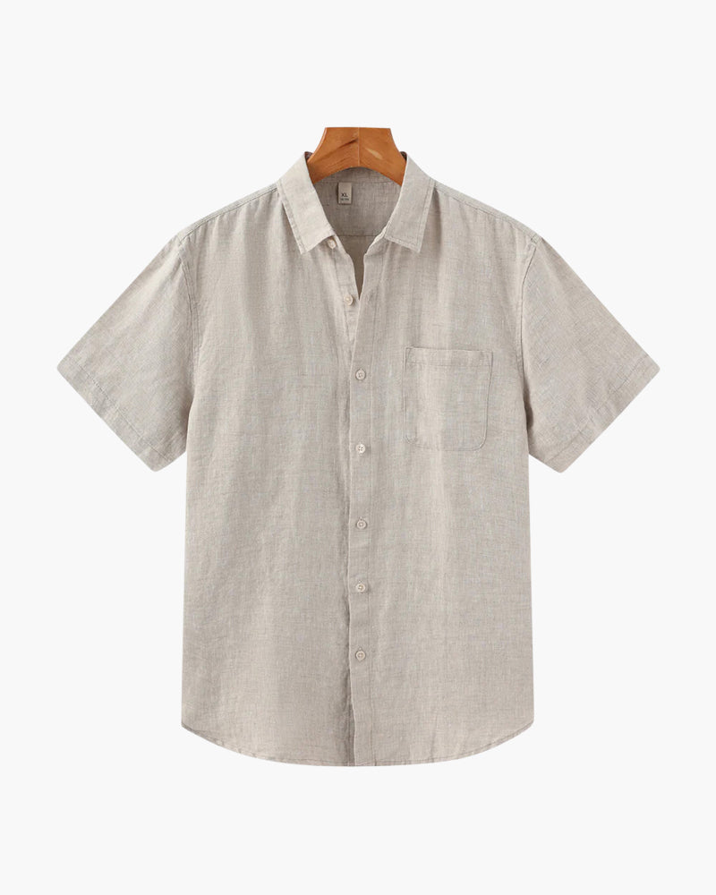 Cape Town – Linen Shirt (Short Sleeves)