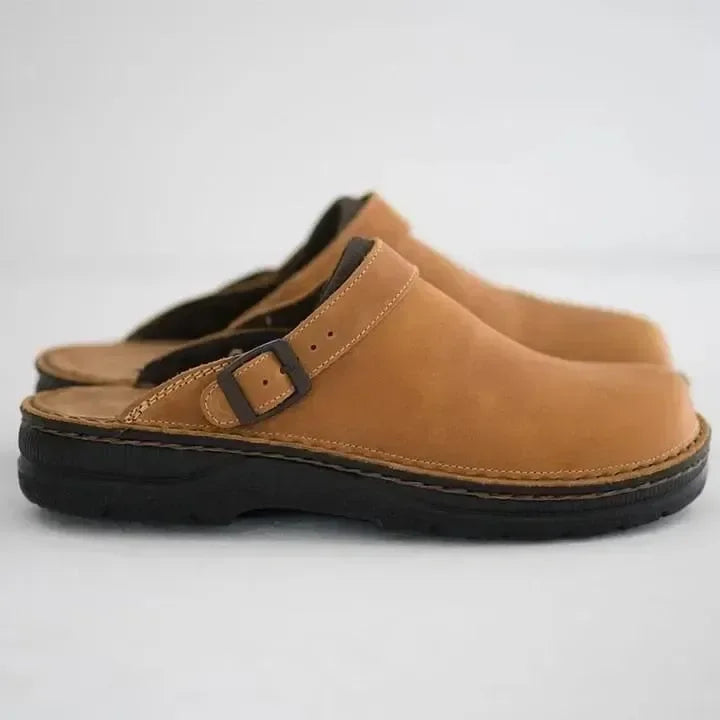 Ferliani – Leather Orthopedic Slippers for Men
