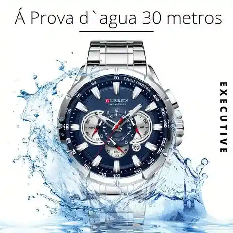 Elegant Stainless Steel Watch