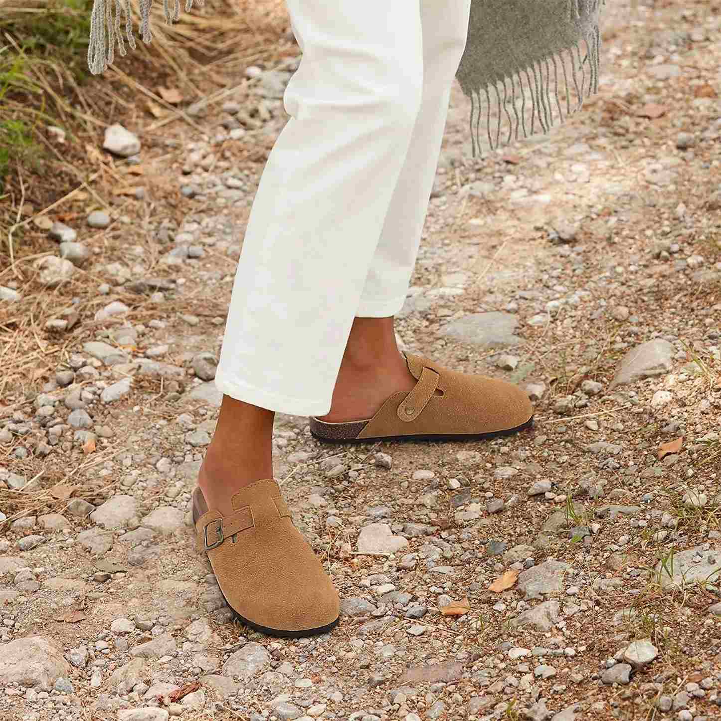 Valdam – Suede Orthopedic Clogs