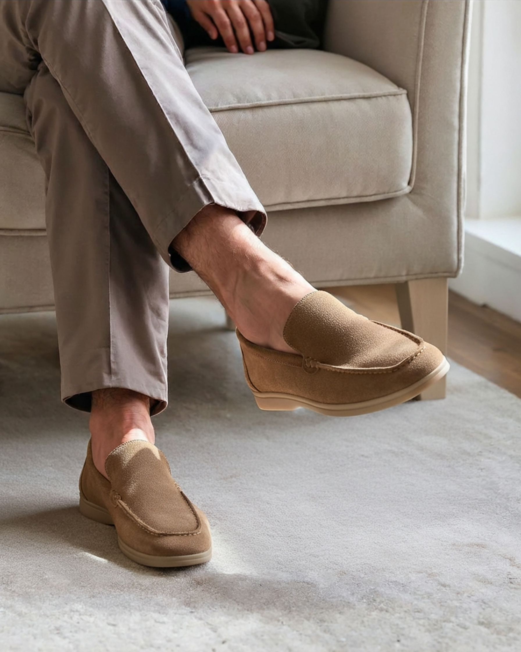 Premium Suede Moccasins Thamestrade