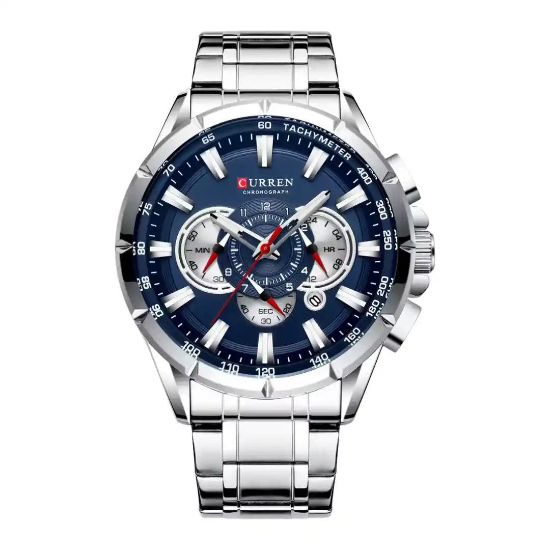 Elegant Stainless Steel Watch