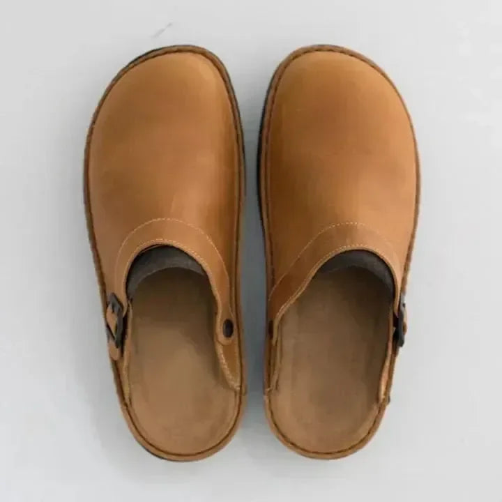 Ferliani – Leather Orthopedic Slippers for Men