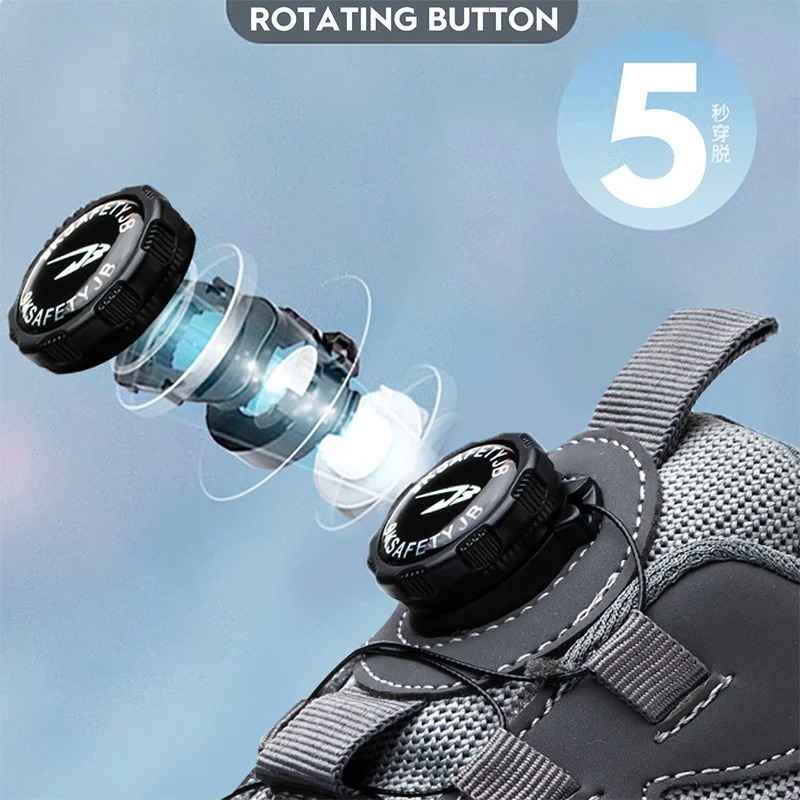 SpinXShield Pro Safety Shoes – Protection and Style for the Modern Man