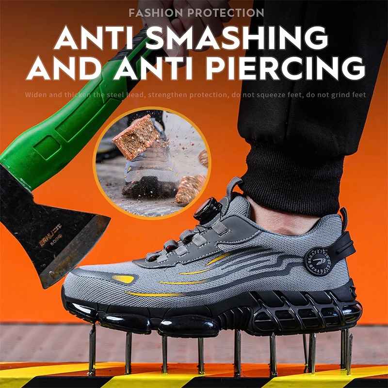 SpinXShield Pro Safety Shoes – Protection and Style for the Modern Man